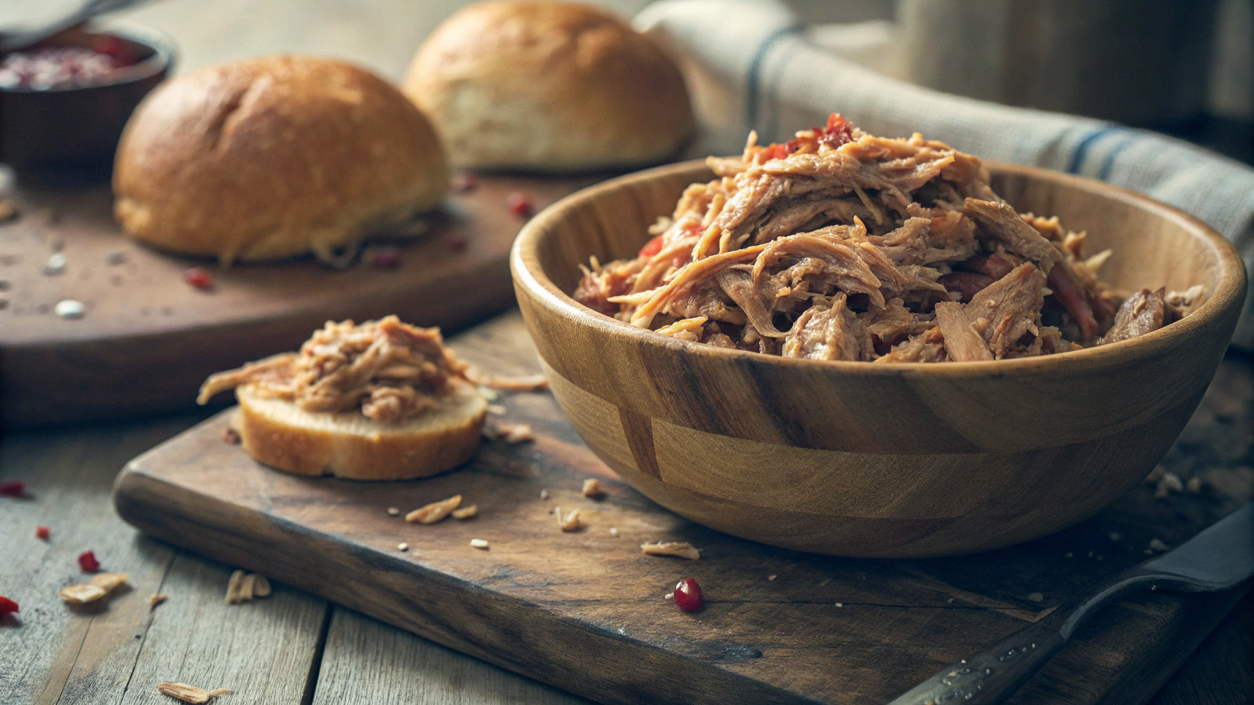Pulled chicken