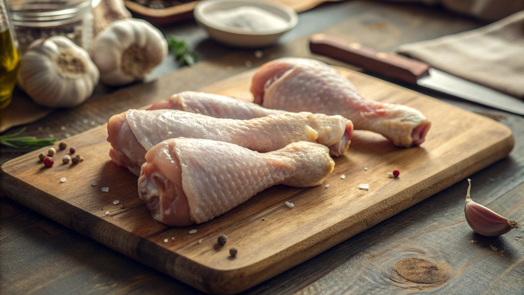 Drumsticks rauw