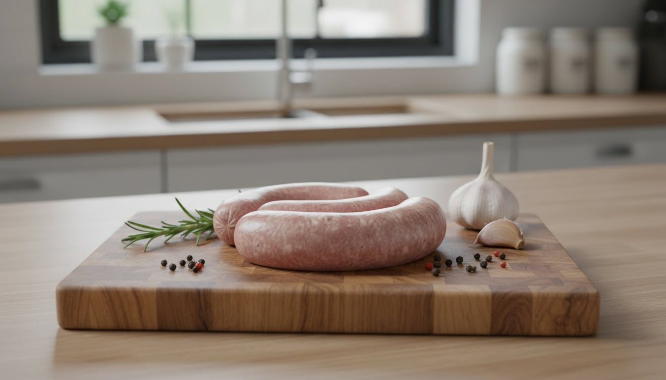 Varkens saucijs 5 stuks