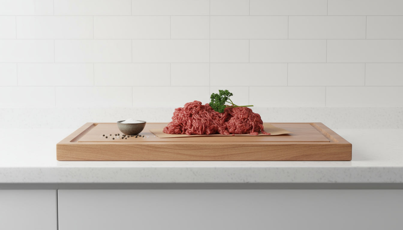 Tartaar vers gedraaid